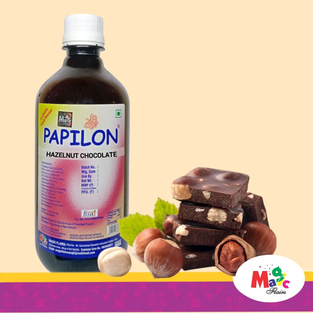 Papilon Hazelnut Chocolate Flavour | Premium Bakery & Dessert Flavour
